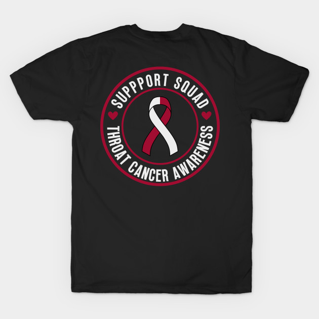 Support Squad Throat Cancer Awareness by oneduystore